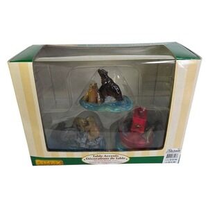 Lemax Village Collection Sea Lion Resort Animal Seals Decor 3 Piece Set 2003 Vtg